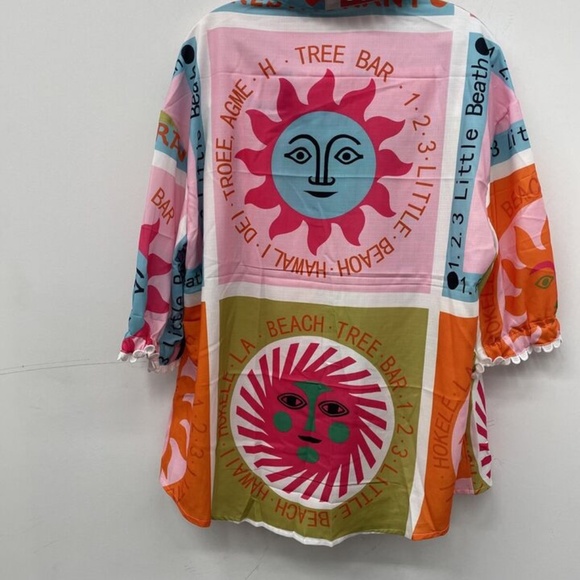 Women’s 2 Piece Pajama Shorts Set XL / L - Picture 2 of 5